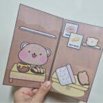 초코에곰 스퀴시북 photo review